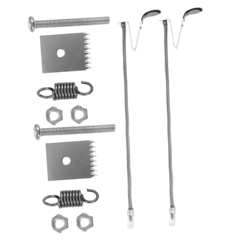 Sosoport Binden Von 2 Sets Astbindemaschine Zubehör Maßbänder Werkzeuge Klinge Twist Pflanzenbindeband Pflanzenbinder Pflanzenbinde Frühlingsbinde Gartengerät Pflanzenbindewerkzeug Silber Edelstahl von Sosoport
