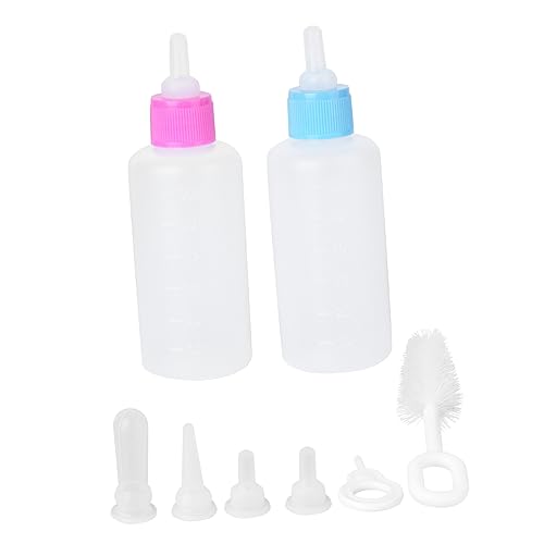 Sosoport Haustier-stillflaschen-Set 60 Ml Fütterungsflaschen Kätzchen- Und Flaschenfütterungsset Und Auslaufsicher Sosoport Haustier-stillflaschen-Set 60 Ml Fütterungsflaschen Kätzchen- Und Flaschenfütterungsset Und Auslaufsicher von Sosoport