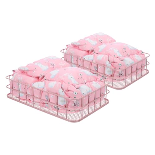 Sosoport 2er-Pack Hamster-schlafhängematte Stabiles Bett Für Meerschweinchen Ratten Chinchillas Chinchilla-Bett Sosoport 2er-Pack Hamster-schlafhängematte Stabiles Bett Für Meerschweinchen Ratten Chinchillas Chinchilla-Bett von Sosoport