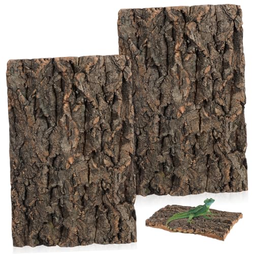 Sosoport 2stücke Cork Bark Aquarium Dekoration Korkrinde Für Reptilienhabitat Klettermaterial Für Terrarium Und Fischbecken Und Langlebig Sosoport 2stücke Cork Bark Aquarium Dekoration Korkrinde Für Reptilienhabitat Klettermaterial Für Terrarium Und Fischbecken Und Langlebig von Sosoport