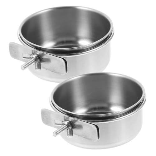 Sosoport 2 Stück Futternapf für Papageien ausstecher Rentier vogelfutterspender vogelfutterhäuschen Vogelhäuschen an Deck Hühnerfutter Haustierbedarf Futterbecken für Vögel Rostfreier Stahl Sosoport 2 Stück Futternapf für Papageien ausstecher Rentier vogelfutterspender vogelfutterhäuschen Vogelhäuschen an Deck Hühnerfutter Haustierbedarf Futterbecken für Vögel Rostfreier Stahl von Sosoport