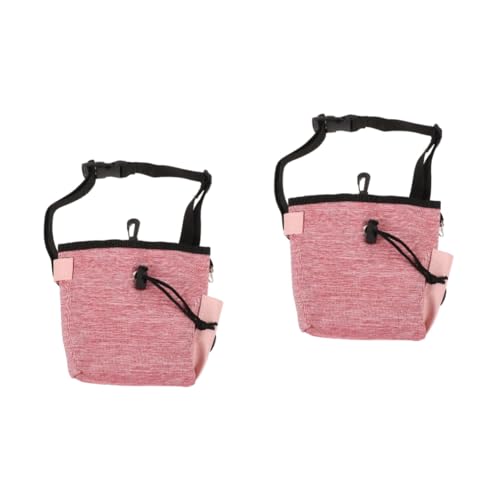 Sosoport 2stücke Hundeleckerlitasche Mit Gürteltasche Kompakte Transporttasche Für Hundefutter Und Snacks Für Hundetraining Und Wasserabweisend Und Leicht Inklusive Praktischer Fächer von Sosoport