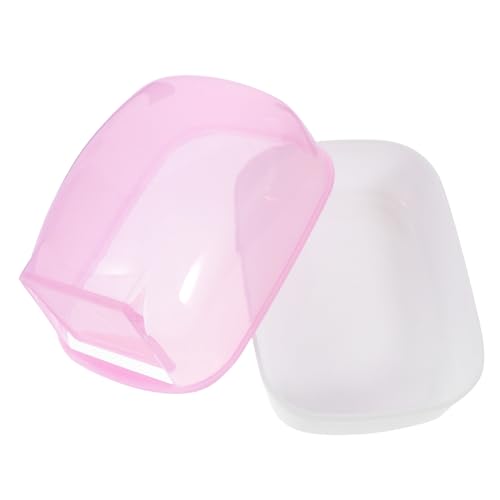 Sosoport 2 Stück Hamster Badewanne Transparente Automatische Tür Staubdicht aus Hochwertigem Kunststoff für Kleintiere für Hamster und Chinchillas Sosoport 2 Stück Hamster Badewanne Transparente Automatische Tür Staubdicht aus Hochwertigem Kunststoff für Kleintiere für Hamster und Chinchillas von Sosoport