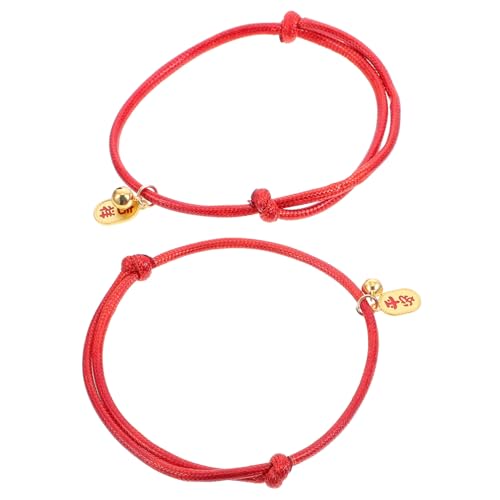 Sosoport 2 Stück Haustier Für Das Jahr des Tigers Haustierhalsband Hundehalsband Welpenstreu Hunde Kätzchen Mit Glöckchen Feiertags von Sosoport