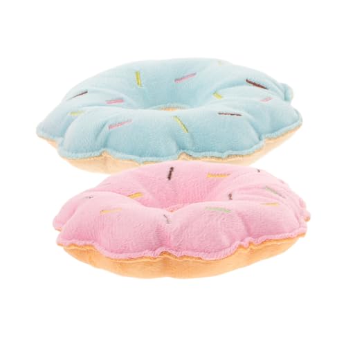Sosoport Hundespielzeug Für Hunde 2er-Pack Quietscher Donutform Zum Beißen Sosoport Hundespielzeug Für Hunde 2er-Pack Quietscher Donutform Zum Beißen von Sosoport