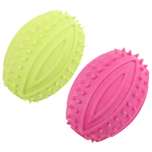 Sosoport 2 Stück Hundeball Quietschendes Kauspielzeug für Kleine Interaktives Trainingsspielzeug Gesundheit und Spaß Sosoport 2 Stück Hundeball Quietschendes Kauspielzeug für Kleine Interaktives Trainingsspielzeug Gesundheit und Spaß von Sosoport