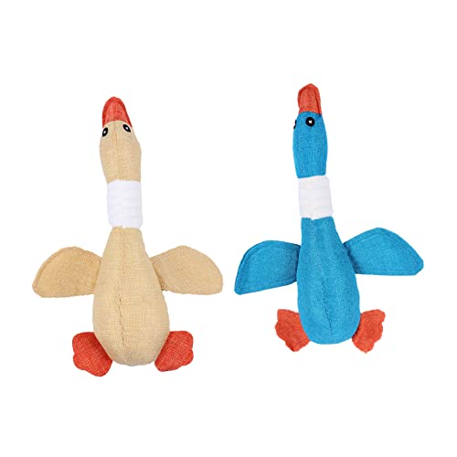 Sosoport 2stücke Quietschspielzeug Für Hunde Unzerstörbar Kauspielzeug Für Haustiere Backenzahnspielzeug Für Hunde Beißspielzeug Aus Hochwertigen Materialien Cartoon-Form Zum von Sosoport