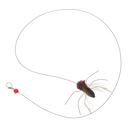 Sosoport 2 Stück Insektenspielzeug Für Katzen Ersatz Insektenspielzeug Für Katzen Aufsätze Lange Schnur Teaser Stabkopf Kätzchen Indoor Interaktive Haustier Bereicherung Sosoport 2 Stück Insektenspielzeug Für Katzen Ersatz Insektenspielzeug Für Katzen Aufsätze Lange Schnur Teaser Stabkopf Kätzchen Indoor Interaktive Haustier Bereicherung von Sosoport