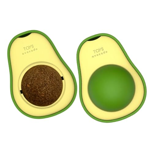 Sosoport Rotierenden Spielzeug Avocado Form Katze Spielzeug Sicher Bälle für Katzen Natürliche Einfach für Katzen Zu Sosoport Rotierenden Spielzeug Avocado Form Katze Spielzeug Sicher Bälle für Katzen Natürliche Einfach für Katzen Zu von Sosoport
