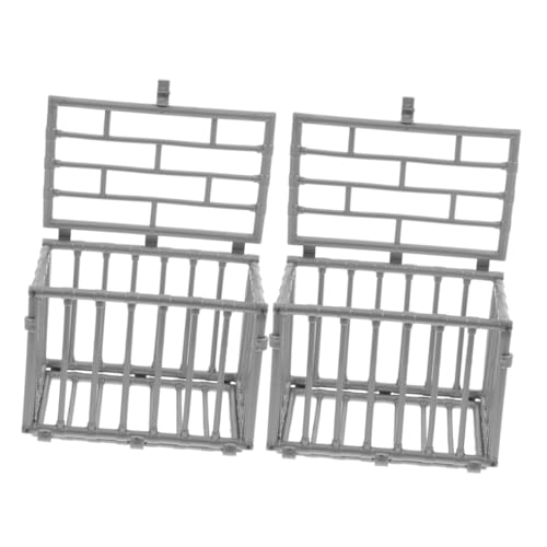 Sosoport 2 Stück Miniatur Kunststoffkäfig DIY Bastelset Kleines Haustierkäfig Modell aus Abs Material Vielseitig Bemalbar Praktisches Mini Haus Zubehör Fördert Kreativität und Sosoport 2 Stück Miniatur Kunststoffkäfig DIY Bastelset Kleines Haustierkäfig Modell aus Abs Material Vielseitig Bemalbar Praktisches Mini Haus Zubehör Fördert Kreativität und von Sosoport