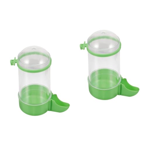 Sosoport 2 Stück Papageien Trinkbrunnen Wasserspender Nymphensittich Wasserbehälter Vogelkäfig Wasserspender Vogeltrink Futterspender Haustierbedarf Papageien Wasserbrunnen Sosoport 2 Stück Papageien Trinkbrunnen Wasserspender Nymphensittich Wasserbehälter Vogelkäfig Wasserspender Vogeltrink Futterspender Haustierbedarf Papageien Wasserbrunnen von Sosoport