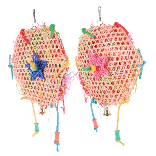 Sosoport 2 Stück Papageien Zeichnungsspielzeug Vogel Natürliches Spielzeug Interessantes Papageienspielzeug Zartes Vogelspielzeug Papageienzubehör Hängendes Papageienspielzeug Sosoport 2 Stück Papageien Zeichnungsspielzeug Vogel Natürliches Spielzeug Interessantes Papageienspielzeug Zartes Vogelspielzeug Papageienzubehör Hängendes Papageienspielzeug von Sosoport