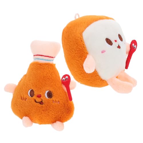 Sosoport 2 Stück Plüschtiere für Haustiere Hundeplüschspielzeug quietschend Interactive Dog Toys Dog chew Toy spielzeuge Interaktives für Welpen Trainingsspielzeug für Haustiere von Sosoport