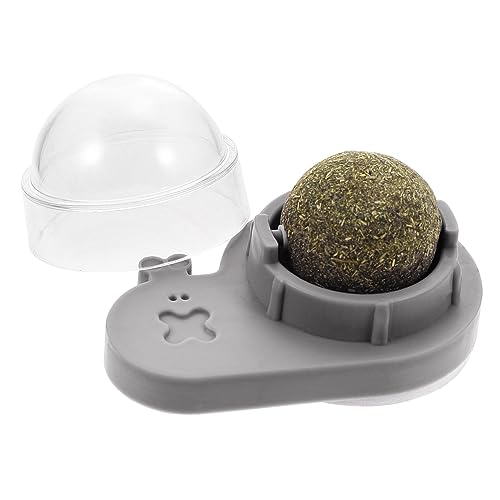 Sosoport 2 Stück Polygonum Ball Wandball Katzenwand Katzenspielzeug Für Den Innenbereich Katzenspielzeug Klebeball Katzenleckspielzeug Katzennip Kätzchenspielzeug Innenkatzenspielzeug Grau Sosoport 2 Stück Polygonum Ball Wandball Katzenwand Katzenspielzeug Für Den Innenbereich Katzenspielzeug Klebeball Katzenleckspielzeug Katzennip Kätzchenspielzeug Innenkatzenspielzeug Grau von Sosoport
