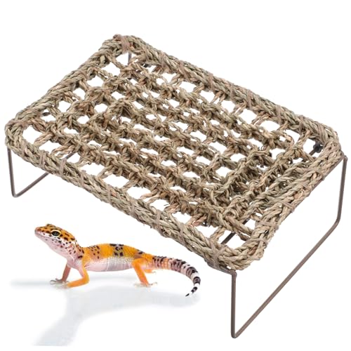 Sosoport 2 Stück Reptile Hängematte Stabiles Metallgestell für Bartagamen und Eidechsen Atmungsaktive und Kühlende Liegefläche Vielseitig Einsetzbar für und Spiel Pflegeleicht für Terrarien Sosoport 2 Stück Reptile Hängematte Stabiles Metallgestell für Bartagamen und Eidechsen Atmungsaktive und Kühlende Liegefläche Vielseitig Einsetzbar für und Spiel Pflegeleicht für Terrarien von Sosoport