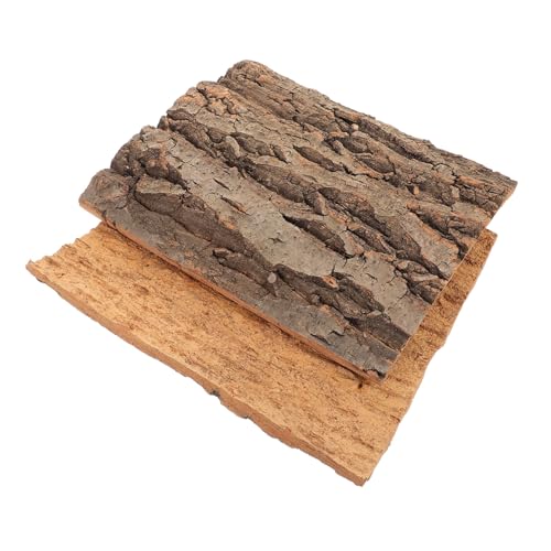 Sosoport 2 Stück Teiliges Korkrinden Terrarium Backdrop Strapazierfähige Feuchtigkeitsresistente Korkrinde als Kletterwand für Reptilien Einfach zu Reinigen Sichere Dekoration für Echsen Sosoport 2 Stück Teiliges Korkrinden Terrarium Backdrop Strapazierfähige Feuchtigkeitsresistente Korkrinde als Kletterwand für Reptilien Einfach zu Reinigen Sichere Dekoration für Echsen von Sosoport