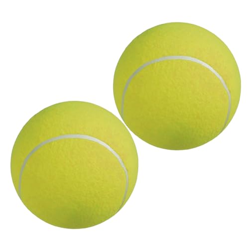 Sosoport 2 Stück Tennis Welpe kauert Hundespielzeug Welpenspielzeug riesiger Hüpfball Ballspielzeug Hüpfbälle Riesenball Grün Sosoport 2 Stück Tennis Welpe kauert Hundespielzeug Welpenspielzeug riesiger Hüpfball Ballspielzeug Hüpfbälle Riesenball Grün von Sosoport