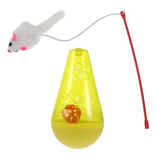 Sosoport Tumbler Katzenspielzeug Slow Feeder Katzen Interaktives Katzenspielzeug Katzenfutter-spenderspielzeug Heimtierbedarf von Sosoport