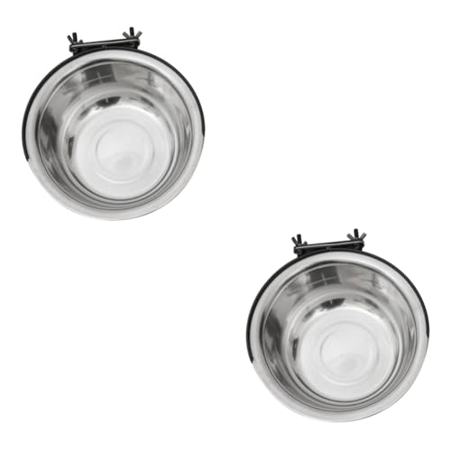 Sosoport 2-teiliges Stabiles Futternapf-Set Zum Aufhängen Edelstahl-coop-Becher Für Die Fütterung Von Hunden Katzen Und Vögeln Spülmaschinenfest Sosoport 2-teiliges Stabiles Futternapf-Set Zum Aufhängen Edelstahl-coop-Becher Für Die Fütterung Von Hunden Katzen Und Vögeln Spülmaschinenfest von Sosoport