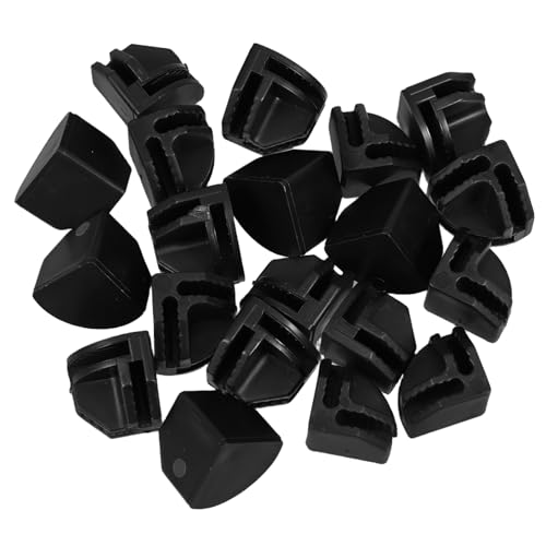 Sosoport 20 Stück -Card-verbindungsschnalle Cube-Organizer-anschlüsse Würfelverbinderschnallen Würfel-aufbewahrungs-Organizer-schnallen Regalklammern Aus Draht Eckverbinder Schwarz Abs Sosoport 20 Stück -Card-verbindungsschnalle Cube-Organizer-anschlüsse Würfelverbinderschnallen Würfel-aufbewahrungs-Organizer-schnallen Regalklammern Aus Draht Eckverbinder Schwarz Abs von Sosoport