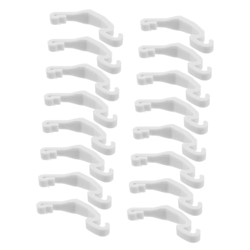 Sosoport 20 Stück Kaninchenkäfig Schnalle Mit Fester Seite Hamsterkäfig Vogelkäfig Türverschluss Hamstergehege Schnallen Drahtkäfig Schnallen Clips Kaninchenstall Clips Käfigklemme von Sosoport