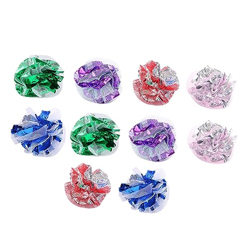 Sosoport 20 Stück Papierball Spitzenball Katzenball Spielzeug Katzenknisterbälle Knisterbälle Für Spielzeug Katzenspielzeugbälle Sosoport 20 Stück Papierball Spitzenball Katzenball Spielzeug Katzenknisterbälle Knisterbälle Für Spielzeug Katzenspielzeugbälle von Sosoport
