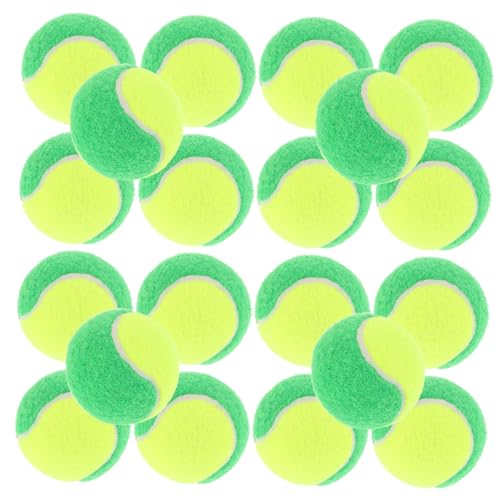 Sosoport 20 Stück Tennistraining Requisiten Haustier spielt Bälle Interaktives für Haustiere Haustierkauspielzeug für Hunde im Freien Gummi Green Sosoport 20 Stück Tennistraining Requisiten Haustier spielt Bälle Interaktives für Haustiere Haustierkauspielzeug für Hunde im Freien Gummi Green von Sosoport