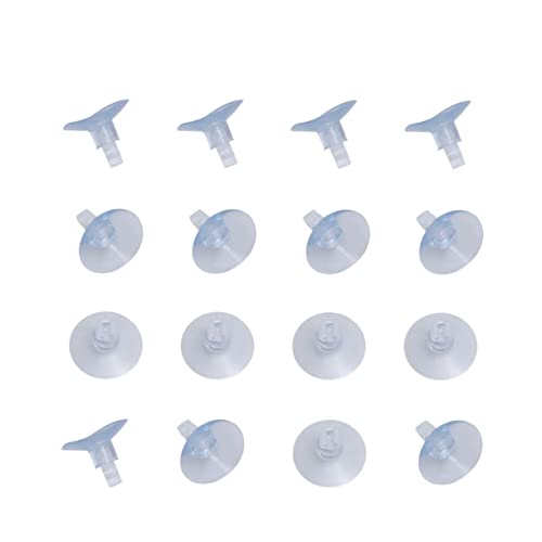 Sosoport 20stücke Saugnäpfe Für Aquarien Airline Schlauch Halter Clips Saugnapf Für Fischtanks Rohr Befestigung Für Luftpumpe Schlauchpumpe von Sosoport