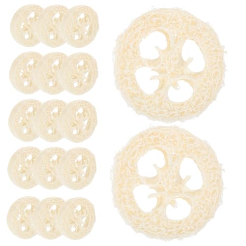 Sosoport 20st Luffa-Molar-tabletten Vogel-luffa-Spielzeug Hundespielzeug Für Mittelgroße Hunde Kauspielzeug Für Meerschweinchen Ratten-Guinea-kauspielzeug Haustiere Hamsterzubehör Welpe Usa von Sosoport