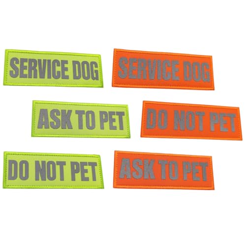 Sosoport 24 STK Dekorative Hundeflecken Gurt Reflektierende Hundeflecken Aufkleber Gehende Hundeflecken Zubehör Für Hundegeschirre Reflektierender Hund Hundebedarf Dekorationen Patch Nylon Sosoport 24 STK Dekorative Hundeflecken Gurt Reflektierende Hundeflecken Aufkleber Gehende Hundeflecken Zubehör Für Hundegeschirre Reflektierender Hund Hundebedarf Dekorationen Patch Nylon von Sosoport