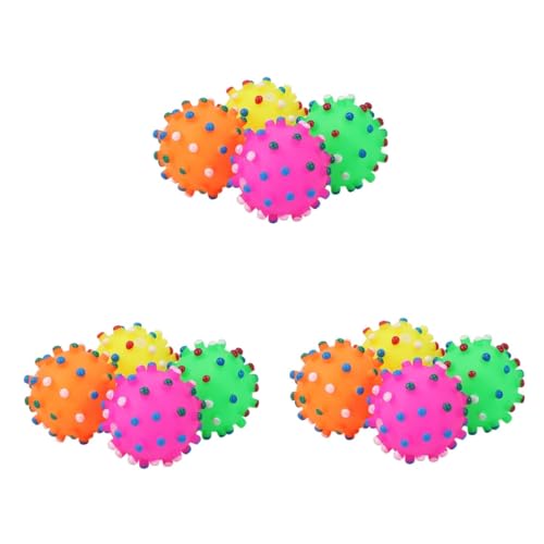 Sosoport 3sets Haustier Sound Spielzeug Hund Interaktive Quietsch Spikes Kauen Spielzeug Für Langeweile Destruktives Verhalten 8 Stücke * 3 Sosoport 3sets Haustier Sound Spielzeug Hund Interaktive Quietsch Spikes Kauen Spielzeug Für Langeweile Destruktives Verhalten 8 Stücke * 3 von Sosoport