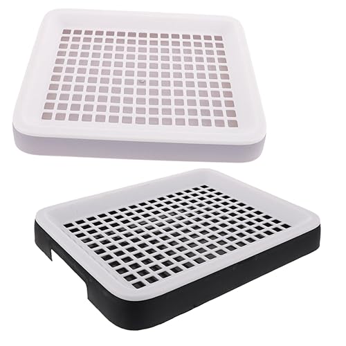 Sosoport 2stücke Kaninchen Toilette Kleintier Litter Box Praktische Trainingsschale Für Meerschweinchen Hamster Chinchillas Einfache rutschfest -weiß Sosoport 2stücke Kaninchen Toilette Kleintier Litter Box Praktische Trainingsschale Für Meerschweinchen Hamster Chinchillas Einfache rutschfest -weiß von Sosoport