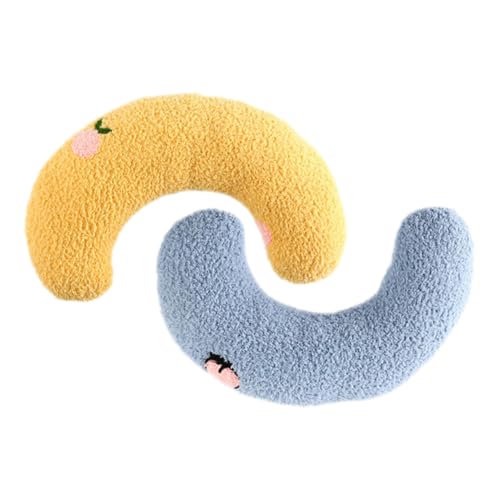 Sosoport 2St Cute Bed liegestuhl für Katzenliege Katzenhalsbänder Medizinisches für Nackenschutz kleines Kissen Haustier-Schlafkissen PP Baumwolle Sosoport 2St Cute Bed liegestuhl für Katzenliege Katzenhalsbänder Medizinisches für Nackenschutz kleines Kissen Haustier-Schlafkissen PP Baumwolle von Sosoport