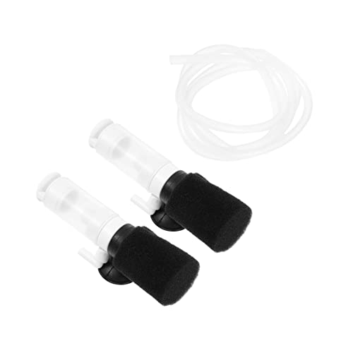 Sosoport 2St Filter für Fischbecken Tank Wasser Schwämme zum Reinigen tauchfähig Aquarium sauerstoffpumpe kanelleistenkanal hinzufügender Filter Kleiner Aquarienfilter Plastik Sosoport 2St Filter für Fischbecken Tank Wasser Schwämme zum Reinigen tauchfähig Aquarium sauerstoffpumpe kanelleistenkanal hinzufügender Filter Kleiner Aquarienfilter Plastik von Sosoport