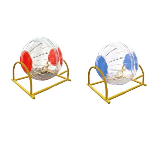Sosoport 2pcs Hamster Spielzeug Laufrad Spielzeug Haustier Spielzeug 12cm Durchmesser Übung Halterung Laufbälle Sosoport 2pcs Hamster Spielzeug Laufrad Spielzeug Haustier Spielzeug 12cm Durchmesser Übung Halterung Laufbälle von Sosoport