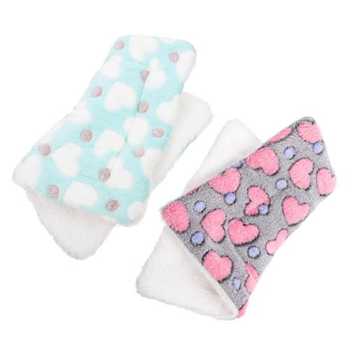 Sosoport 2stücke Warme Winter Nest Isomatte Für Kleine Haustiere Käfig Matte Schlafmatte Winter-hamsterunterlage Haustierbedarf Pad Sosoport 2stücke Warme Winter Nest Isomatte Für Kleine Haustiere Käfig Matte Schlafmatte Winter-hamsterunterlage Haustierbedarf Pad von Sosoport