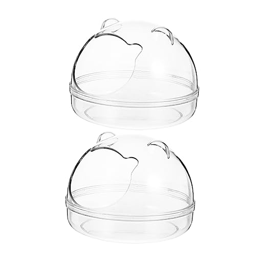 Sosoport Praktische Haustier Hamster Badezimmer 2pcs Toiletten Haustier Bade Einfache Reinigung Beobachtung Sosoport Praktische Haustier Hamster Badezimmer 2pcs Toiletten Haustier Bade Einfache Reinigung Beobachtung von Sosoport