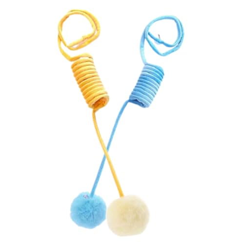 Sosoport 2St Haustier Katzenspielzeug Katzenminze Bälle Frühlingsspielzeug für Katzen Federn Katze Katzenspiele Two Colors interaktives Katze neckt Ball Katze neckendes Plüschtier Sosoport 2St Haustier Katzenspielzeug Katzenminze Bälle Frühlingsspielzeug für Katzen Federn Katze Katzenspiele Two Colors interaktives Katze neckt Ball Katze neckendes Plüschtier von Sosoport