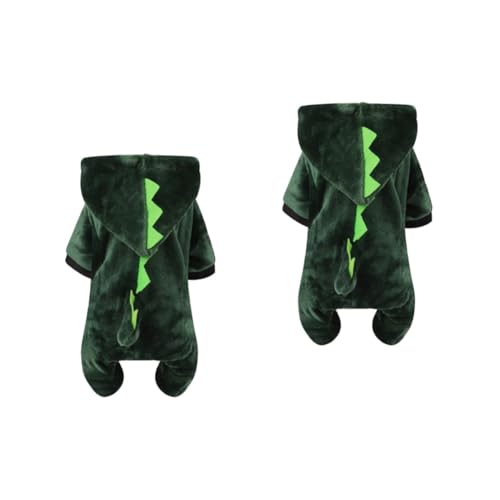 Sosoport 2St Hunde-Dinosaurier-Outfit hundemantel Dog Raincoat Dog Clothes Kostü Heimtierbedarf Hundekleidung Halloween Kleider Haustier-Outfit Hunde-Outfit Karikatur Verwandlungs-Outfit Sosoport 2St Hunde-Dinosaurier-Outfit hundemantel Dog Raincoat Dog Clothes Kostü Heimtierbedarf Hundekleidung Halloween Kleider Haustier-Outfit Hunde-Outfit Karikatur Verwandlungs-Outfit von Sosoport