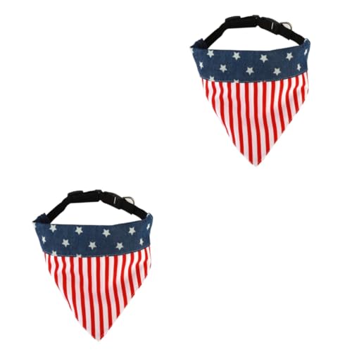 Sosoport 2st Hundehalsband Hund Halstuch Amerikanische Flagge Sterndekor Welpen-Bandana Kleines Hundehalstuch Haustierbandanas Zum Unabhängigkeitstag Amerika-Flagge Hündchen Dreieck Sosoport 2st Hundehalsband Hund Halstuch Amerikanische Flagge Sterndekor Welpen-Bandana Kleines Hundehalstuch Haustierbandanas Zum Unabhängigkeitstag Amerika-Flagge Hündchen Dreieck von Sosoport