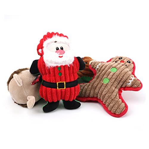Sosoport Hunde-Sound-Spielzeug Haustier-kauspielzeug Plüsch-Hirsch Weihnachtsmann-Spielzeug 2 Stück Hunde-spielmodell Für Die Sauberkeit Zu Hause Zufälliger Stil Sosoport Hunde-Sound-Spielzeug Haustier-kauspielzeug Plüsch-Hirsch Weihnachtsmann-Spielzeug 2 Stück Hunde-spielmodell Für Die Sauberkeit Zu Hause Zufälliger Stil von Sosoport