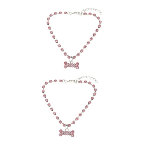 Sosoport 2stücke Pet Hundehalsband Mit Verstellbarem Design Strass-Halskette Für Hunde Und Katzen Glänzende Verzierungen Für Fotos Und Besondere Anlässe Langlebiges Material Einfache Sosoport 2stücke Pet Hundehalsband Mit Verstellbarem Design Strass-Halskette Für Hunde Und Katzen Glänzende Verzierungen Für Fotos Und Besondere Anlässe Langlebiges Material Einfache von Sosoport