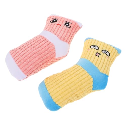 Sosoport Quietschendes Kauspielzeug für Hunde Plüschsocken Hundespielzeug Interaktives Trainingsspielzeug Quietschspielzeug für Hunde Plüsch-soundspielzeug Kauspielzeug Beißschutzspielzeug Sosoport Quietschendes Kauspielzeug für Hunde Plüschsocken Hundespielzeug Interaktives Trainingsspielzeug Quietschspielzeug für Hunde Plüsch-soundspielzeug Kauspielzeug Beißschutzspielzeug von Sosoport