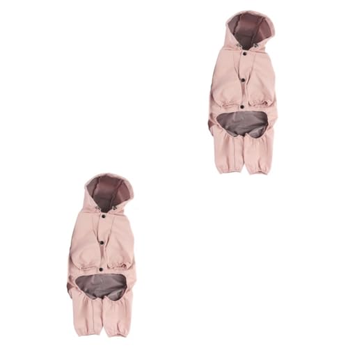Sosoport 2 Stücke Regenmantel Für Hunde Reflektierende Streifen Und Atmungsaktive Haustier Hoodie Hund Regen Ausrüstung Sosoport 2 Stücke Regenmantel Für Hunde Reflektierende Streifen Und Atmungsaktive Haustier Hoodie Hund Regen Ausrüstung von Sosoport