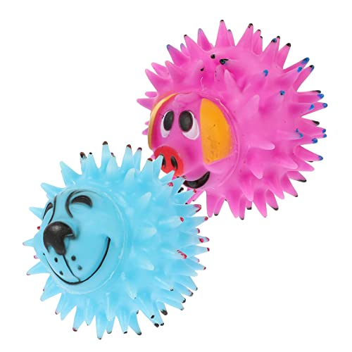 Sosoport 2St Spielzeugball für Haustiere Niedlich Welpenversorgung Beißhandschuh Spielzeuge lustiges Welpenspielzeug kleines Welpenspielzeug Haushalt Hündchen der Hund Zubehör Plastik Sosoport 2St Spielzeugball für Haustiere Niedlich Welpenversorgung Beißhandschuh Spielzeuge lustiges Welpenspielzeug kleines Welpenspielzeug Haushalt Hündchen der Hund Zubehör Plastik von Sosoport