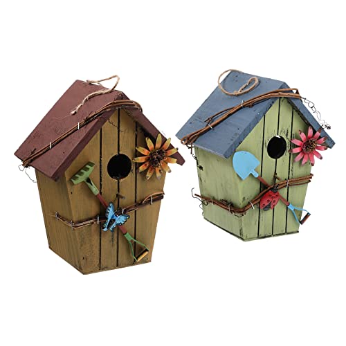 Sosoport 2St Vogelhaus Garten vogelnest kleines Wohndekoration rustikale Außendekoration coop zimmervoliere vogelhäuser für draußen Vögel liefert Haustierbedarf hängendes Nest Holz Sosoport 2St Vogelhaus Garten vogelnest kleines Wohndekoration rustikale Außendekoration coop zimmervoliere vogelhäuser für draußen Vögel liefert Haustierbedarf hängendes Nest Holz von Sosoport