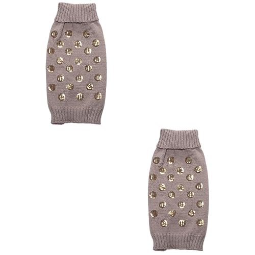Sosoport 2St Herbstkleidung für Haustiere warm bleiben großer Hundeweihnachtspullover Hals Pullover hundepullover hundepulli Kleider Welpenkleidung warme Hundekleidung mittlerer Hund Wärmer Sosoport 2St Herbstkleidung für Haustiere warm bleiben großer Hundeweihnachtspullover Hals Pullover hundepullover hundepulli Kleider Welpenkleidung warme Hundekleidung mittlerer Hund Wärmer von Sosoport