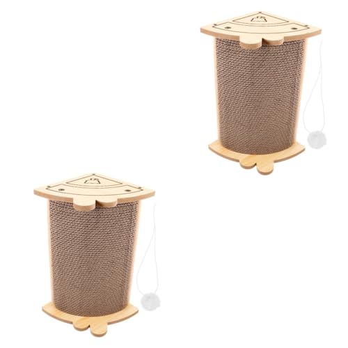 Sosoport 2St kratzbaum für Katzen Katzenkratzbrett Haustierzubehör Spielzeuge Katzenkratzer aus Wellpappe Katzenkratzunterlage für den Haushalt groß Schleifer Hauskatze Katzenpfote Karton Sosoport 2St kratzbaum für Katzen Katzenkratzbrett Haustierzubehör Spielzeuge Katzenkratzer aus Wellpappe Katzenkratzunterlage für den Haushalt groß Schleifer Hauskatze Katzenpfote Karton von Sosoport