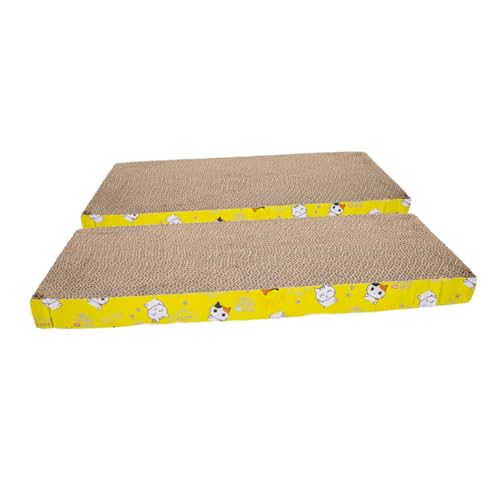 Sosoport 2St kratzbaum für Katzen Nachfüllpackung für Katzenkratzpads Kätzchen-Kratzunterlage katzenbett katzenkratzbaum Spielzeug verschleißfestes Kratzpad Boden Kratzpad Wellpapier Sosoport 2St kratzbaum für Katzen Nachfüllpackung für Katzenkratzpads Kätzchen-Kratzunterlage katzenbett katzenkratzbaum Spielzeug verschleißfestes Kratzpad Boden Kratzpad Wellpapier von Sosoport