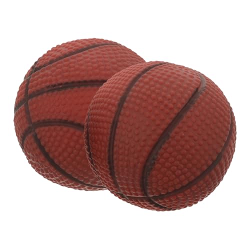 Sosoport 2Stücke Interaktive Hundespielbälle Quietschendes Kauspielzeug aus Naturkautschuk für Kleine und Mittelgroße für Training Drinnen und Draußen Sosoport 2Stücke Interaktive Hundespielbälle Quietschendes Kauspielzeug aus Naturkautschuk für Kleine und Mittelgroße für Training Drinnen und Draußen von Sosoport